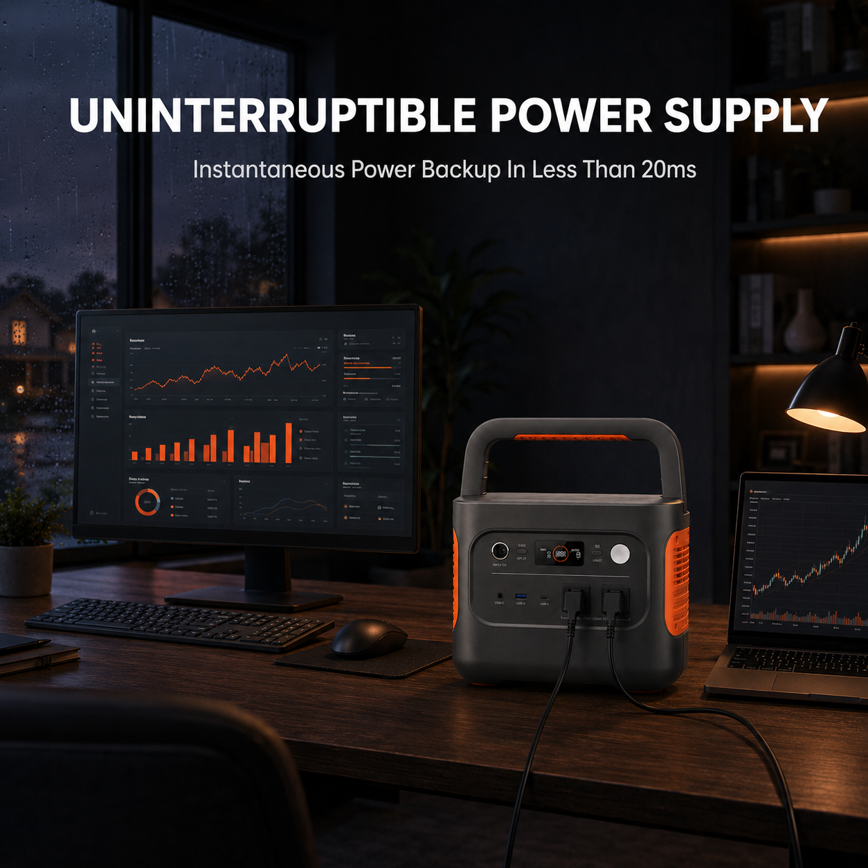 1070Wh Solar Generator Kit + FREE 200W Solar Panel (Limited BOGO)